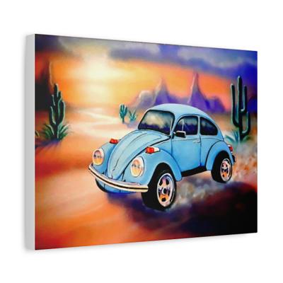Desert Cruiser canvas print by Tom Goetz