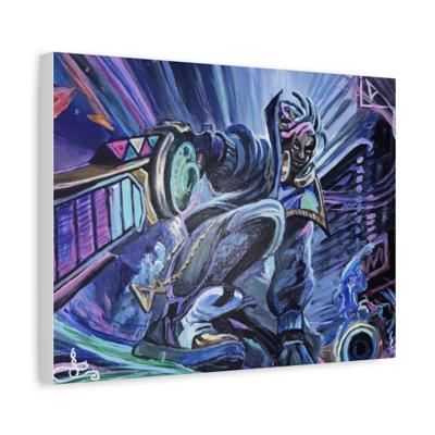 Rewind canvas print by Tom Goetz